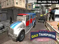 Gold Transporter Crime City Screen Shot 11