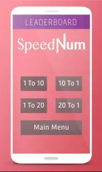 SpeedNum - Speed Game Screen Shot 1