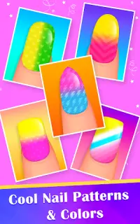 Nails Salon Games - Nail Art Screen Shot 4