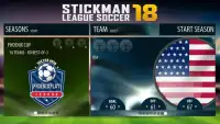 Stickman League Soccer 2018 Screen Shot 1