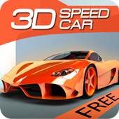 Velocidade 3D Racing no carro