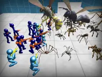 전투 시뮬레이터 : 거미와 스틱크만 Screen Shot 13