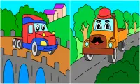 اللوحة سيارات للأطفال Screen Shot 1