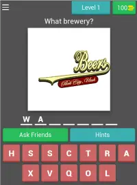 Beer Logo Quiz:  Beer Trivia game Screen Shot 7