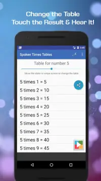 Math Games & Spoken Times Tables Screen Shot 3