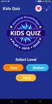 Kids Quiz Screen Shot 1