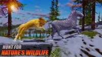 Arctic Lion Simulator: Wild Life Lion Games Screen Shot 2