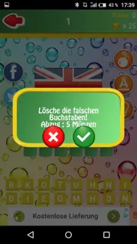 Flaggen Quiz, Fahnen Quiz - Flaggen der Welt: Quiz Screen Shot 3