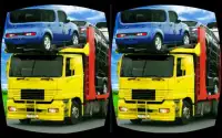 Vr city truck ciężarówka transport samochodowy Screen Shot 2