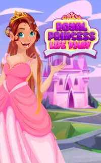Royal Princess Diary Kingdom: Fairy Princess games Screen Shot 0