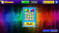 Multi Card Keno - 20 Hand Casino Game Free Offline Screen Shot 3