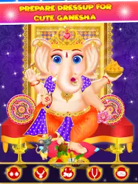 Shree Ganesha - Trò chơi đền thờ Screen Shot 1