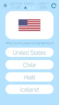 Flags - Countries - Capitals Screen Shot 2