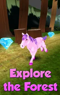 Pony Fairy Farm Forest Run Screen Shot 0