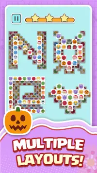 Tile Emoji - Classic Triple Match Puzzle Game Screen Shot 1