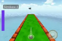 Mini jogo de golfe em 3D Screen Shot 3