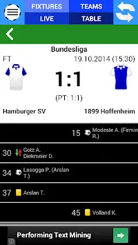 German Soccer League Screen Shot 2