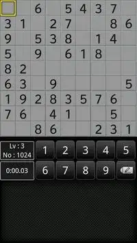 Sudoku 10000 BLACK Screen Shot 3