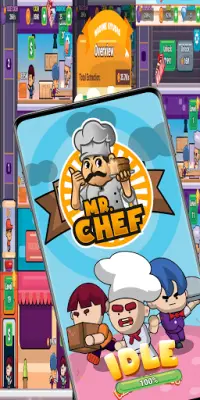 Mr Chef - Idle Restaurant Business Game Screen Shot 5