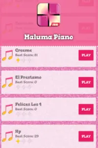 Maluma HP Piano Games Songs 2019 Screen Shot 4