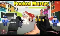 Pocket Mortys 3D Screen Shot 2