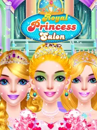 Royal Princess Salon Makeover - Girls Games Screen Shot 5