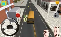 سائق حافلة المدرسة 3D Screen Shot 6
