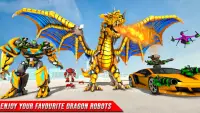 Game Mobil Robot Naga - Perang Robot Monster Screen Shot 2