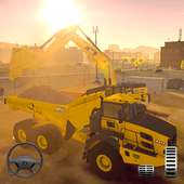 Building Construction Sim 3D - Excavator Driving
