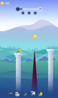 Bouncy Bird: juego de aves Screen Shot 9