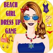 Beach Girl Dress Up Game