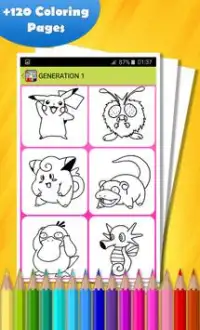 Coloring Book for Pokemon Screen Shot 4