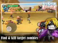 Stick vs zombie - Stickman warriors - Epic fight Screen Shot 9