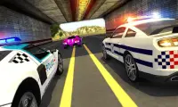 警察の車対ギャング脱出 Screen Shot 4