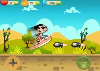Impossible Surfing mr Bean Screen Shot 3