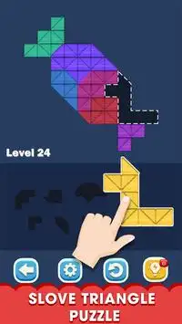 Block Hexa - Triangle Puzzle Screen Shot 1