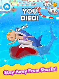 Shark Escape 3D - Swim Fast! Screen Shot 12
