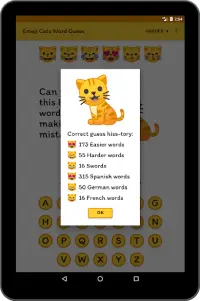 Emoji Cats Word Guess Screen Shot 15