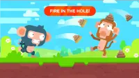 Monkey Attack: War Fight Screen Shot 5
