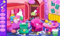 Nettoyage chambre de princesse Screen Shot 3