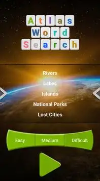 Atlas Word Search Screen Shot 6
