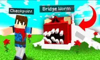 Bridge Worm Mod for Minecraft PE Screen Shot 1