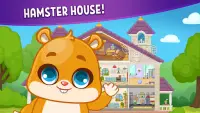 Hamster House: Kids Mini Games Screen Shot 0