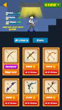 Stick Z Superfight Battle Bow - Archer Master Screen Shot 3