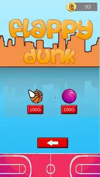 Flappy Dunk Ball Screen Shot 4