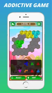 Hex Block Pop! Candy Block Puzzle Games Screen Shot 3