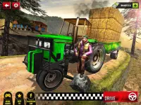 Tractor Cargo Transport Driver: Simulador agrícola Screen Shot 5