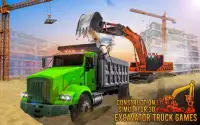 Construction Simulator 3D - Excavator Truck Games Screen Shot 0