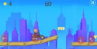 The Little Twin Upin Ipin Moto Racing Screen Shot 0