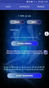 Bitcoin Key Hunter Screen Shot 2